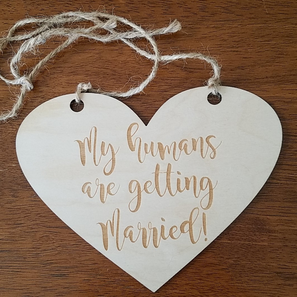 My humans are getting married!